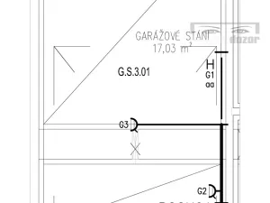 Pronájem garáže, Brno, Křepelčí, 17 m2