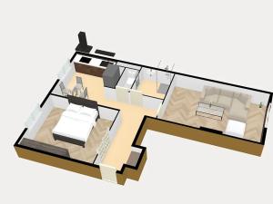 Prodej bytu 2+1, Zlín, třída Tomáše Bati, 57 m2