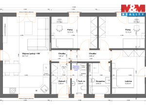 Prodej rodinného domu, Třemošná - Záluží, 87 m2
