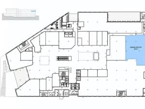 Pronájem kanceláře, Praha - Holešovice, Veletržní, 380 m2