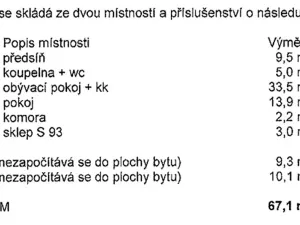Prodej bytu 2+kk, Praha - Horní Měcholupy, Modenská, 64 m2
