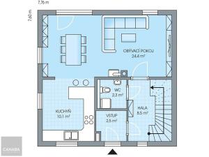 Prodej rodinného domu, Olešná, 97 m2