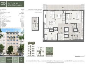 Prodej bytu 4+kk, Praha - Vinohrady, Záhřebská, 120 m2
