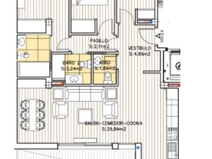 Prodej bytu 4+kk, Almería, Španělsko, 77 m2