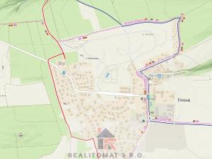 Prodej pozemku pro bydlení, Trnová, 1192 m2