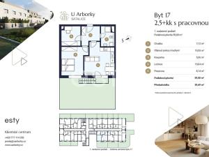 Prodej bytu 3+kk, Praha - Satalice, Za Novákovou zahradou, 59 m2
