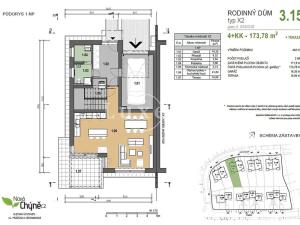 Prodej rodinného domu, Chýně, Cenomanská, 174 m2