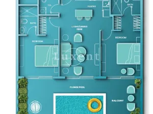 Prodej bytu 3+kk, Dubaj, Spojené arabské emiráty, 118 m2