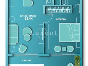 Prodej bytu 2+kk, Dubaj, Spojené arabské emiráty, 71 m2