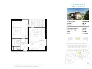 Prodej bytu 2+kk, Bobrovník, Slovensko, 56 m2