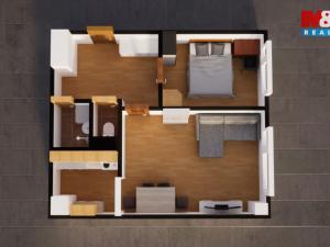 Prodej bytu 2+kk, Kladno - Kročehlavy, Francouzská, 40 m2