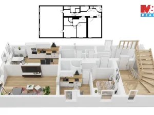 Prodej činžovního domu, Hořice, náměstí Jiřího z Poděbrad, 385 m2