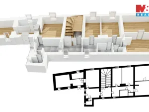 Prodej činžovního domu, Hořice, náměstí Jiřího z Poděbrad, 385 m2