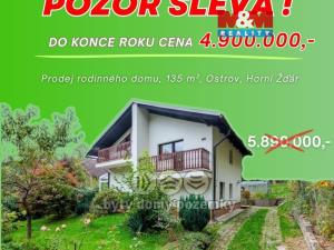 Prodej rodinného domu, Ostrov - Horní Žďár, 135 m2