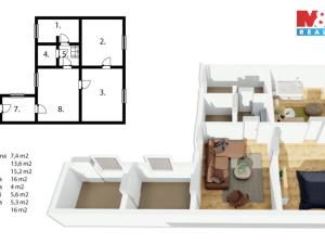 Prodej rodinného domu, Kladno - Dubí, Lesní, 138 m2