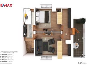 Prodej chaty, Řeka, 94 m2