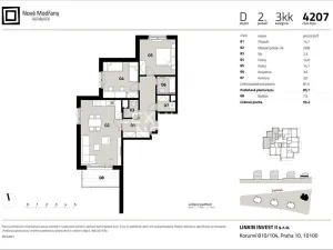 Prodej bytu 3+kk, Praha - Modřany, Zlochova, 86 m2
