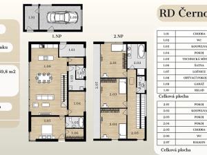 Prodej rodinného domu, Černošice, Slunečná, 160 m2