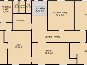 Prodej ubytování, Želízy, 640 m2