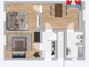 Prodej rodinného domu, Zbraslavice, 54 m2