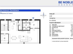 Prodej bytu 6+kk a větší, Praha - Břevnov, Kukulova, 252 m2