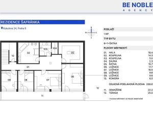 Prodej bytu 6+kk a větší, Praha - Břevnov, Kukulova, 252 m2
