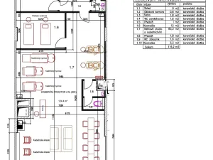 Pronájem obchodního prostoru, Praha - Vysočany, Kabešova, 116 m2