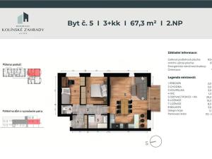 Prodej bytu 3+kk, Kolín, Třídvorská, 67 m2