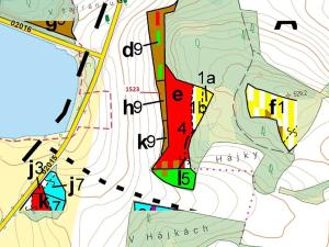 Dražba lesa, Hradiště, 645 m2