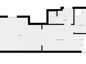 Pronájem bytu 1+kk, Hronov, T. G. Masaryka, 42 m2
