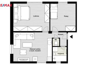 Pronájem bytu 3+kk, Ostrava - Hrabůvka, Horní, 62 m2