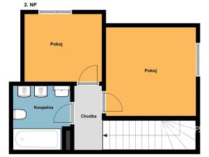 Prodej bytu 3+kk, Chotětov - Hřivno, 71 m2