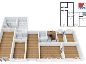 Prodej rodinného domu, Švihov, Komenského, 378 m2