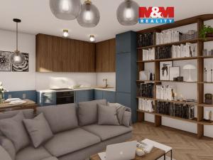 Prodej bytu 3+kk, Ostrava - Poruba, nábřeží Svazu protifašistických bojovníků, 64 m2