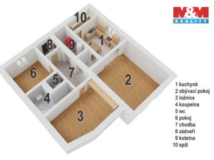 Prodej rodinného domu, Dačice - Hostkovice, 105 m2