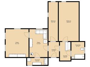 Prodej chalupy, Vacov, 88 m2