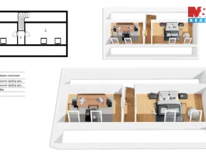 Prodej bytu 4+kk, Praha - Hlubočepy, Pod třešněmi, 145 m2