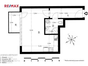 Prodej bytu 1+kk, Praha - Hostavice, U Hostavického potoka, 36 m2