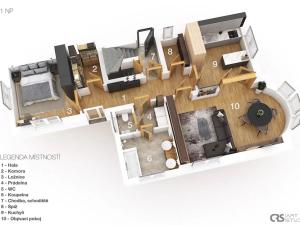 Prodej vily, Praha - Modřany, Rozvodova, 326 m2