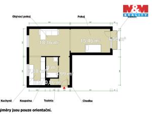 Prodej bytu 1+1, Habartov, Raisova, 50 m2