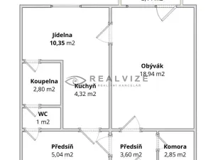 Prodej bytu 1+1, České Budějovice, Kubatova, 50 m2