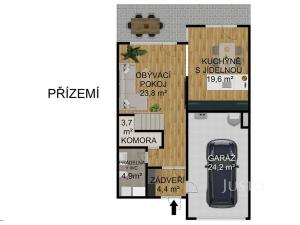 Prodej rodinného domu, Písek, K Lipám, 144 m2