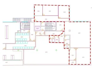 Pronájem kanceláře, Praha - Karlín, Křižíkova, 259 m2
