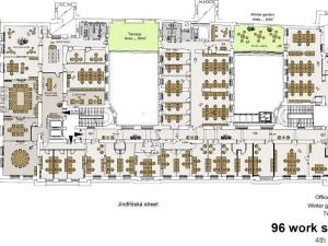 Pronájem kanceláře, Praha - Nové Město, Václavské náměstí, 195 m2