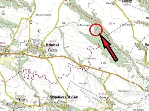 Prodej podílu lesa, Mělnické Vtelno, 980 m2