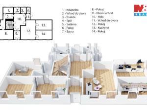 Prodej rodinného domu, Střelské Hoštice - Sedlo, 350 m2