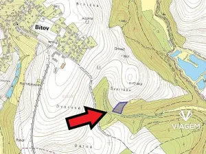 Prodej podílu lesa, Bítov, 3512 m2