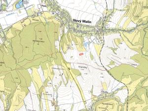 Prodej louky, Nový Malín, 5653 m2