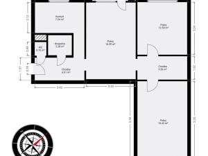 Pronájem bytu 3+1, Zábřeh, 17. listopadu, 74 m2