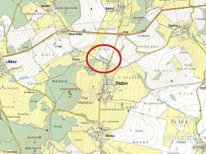 Prodej podílu zahrady, Dlažov, 2029 m2